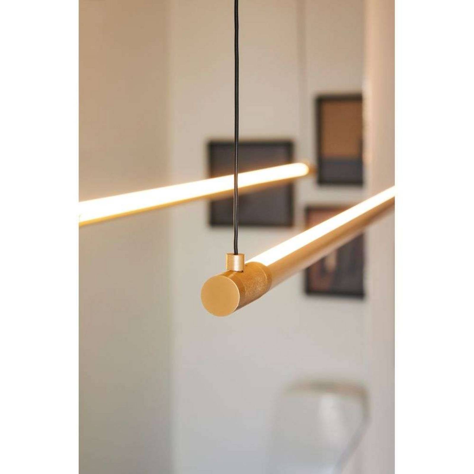 Straw 150 Lampa Wisząca Gold - Loom Design
