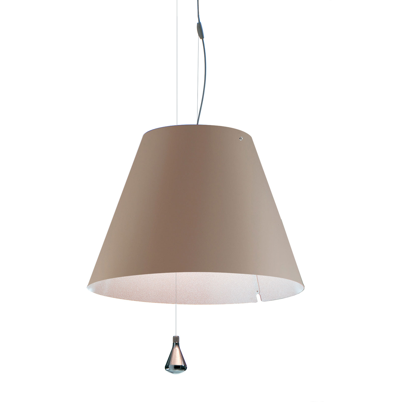 Luceplan Costanza lampa wisząca D13sas, nougat