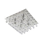 Annica Square Kattovalaisin Chrome/Clear - Lindby