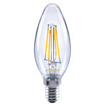 Żarówka świeca LED E14 ToLEDo Filament 4,5W 827 przezroczysta