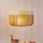 Forestier Bamboo Light S suspension 35 cm blanche