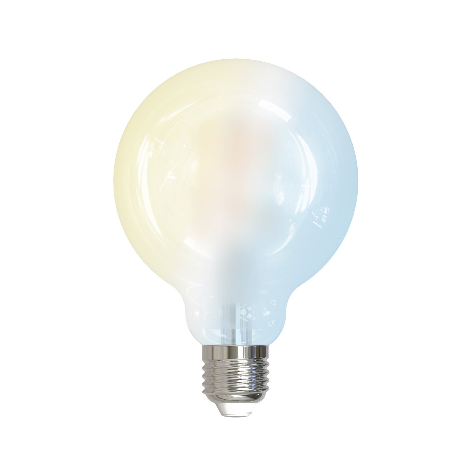 Smart LED bulb E27 G95 7W WiFi clear tunable white
