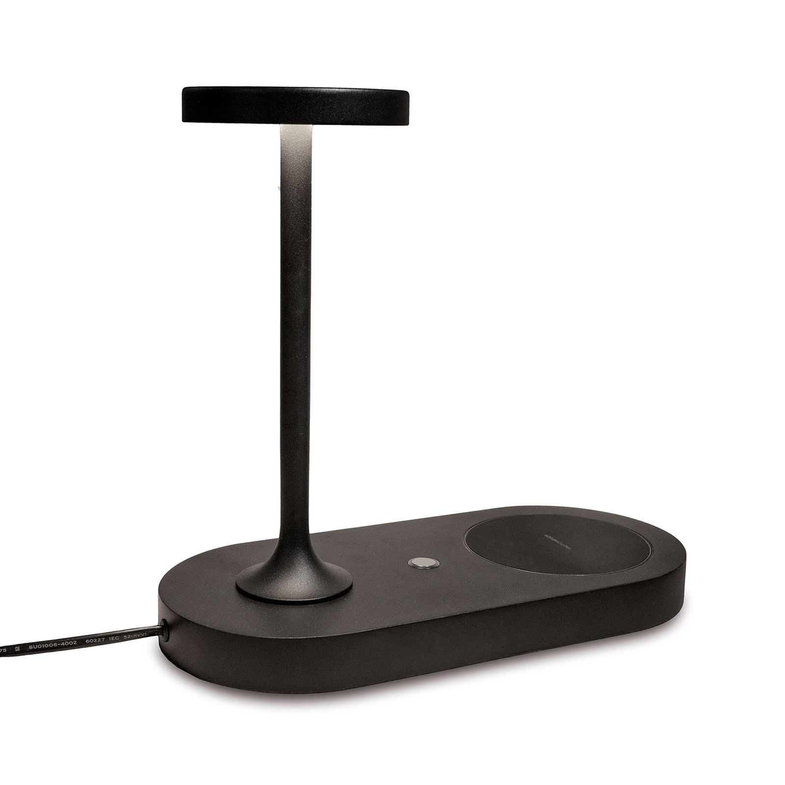 LED-Tischleuchte Ceres mit Ladestation