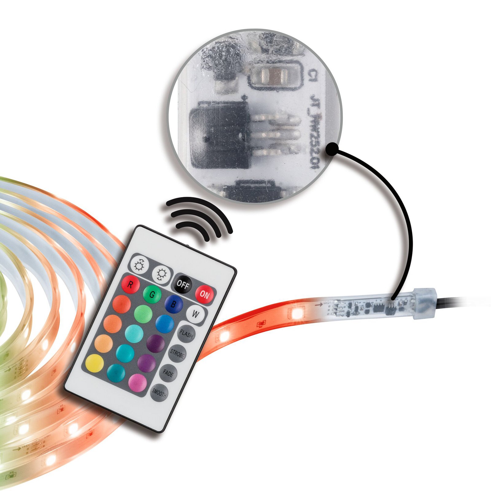 Paulmann SimpLED Outdoor Strip RGB transparent