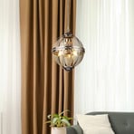 Coronet pendant light, brass