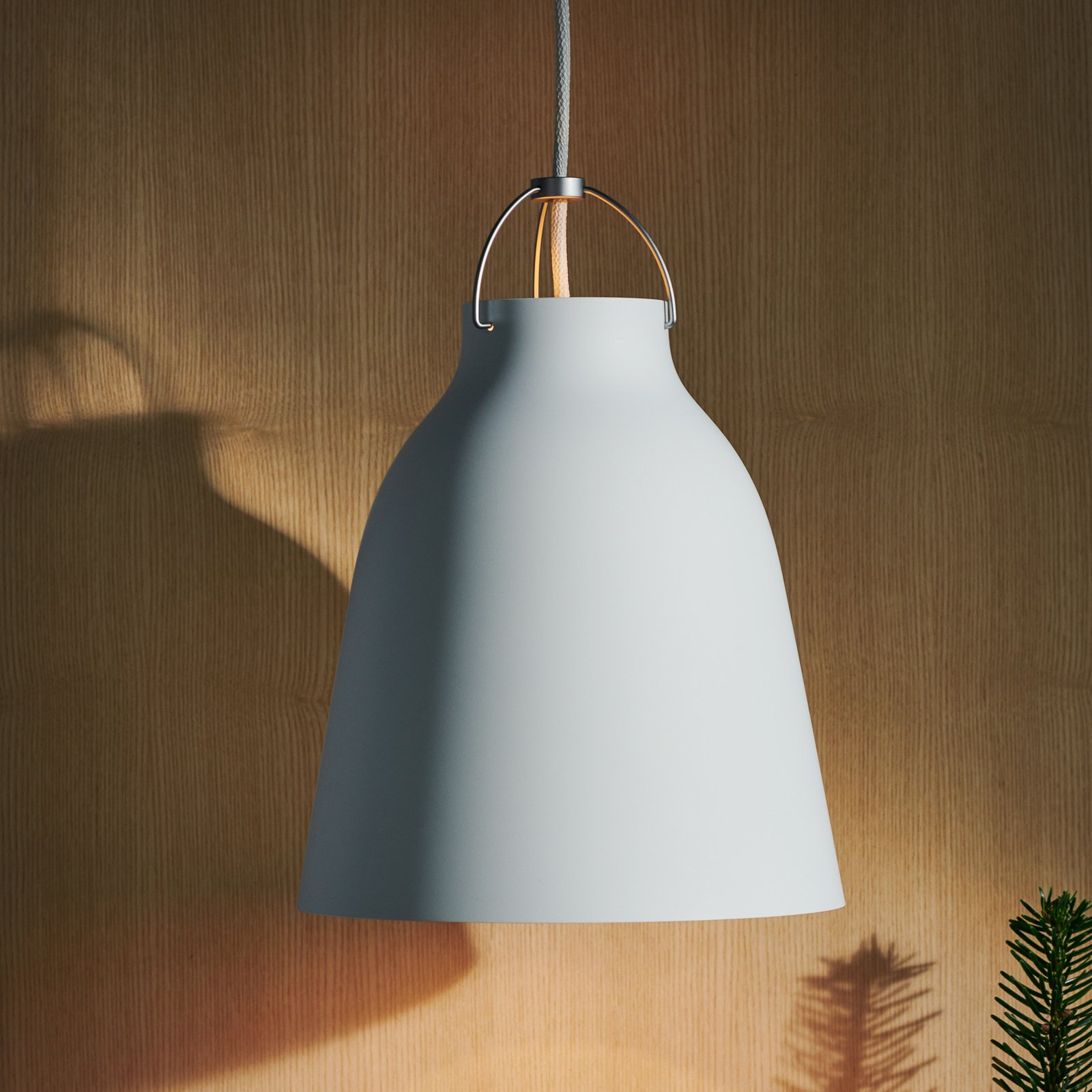 Caravaggio™ P2 Závěsné Světlo Matt Šedá25 - Fritz Hansen