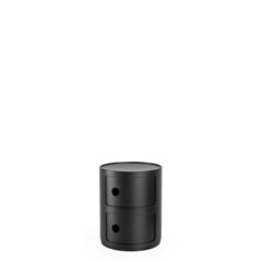 Componibili 2 Tavolino Nero Opaco - Kartell