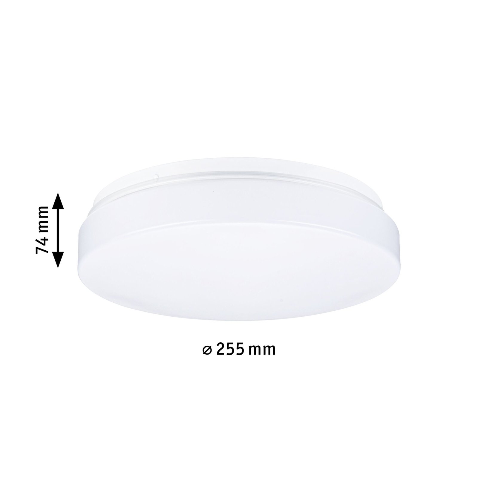 Axin ceiling light white IP44 E27 - Paulmann