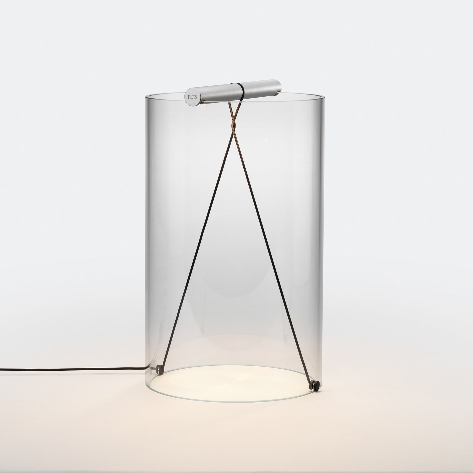 FLOS To-Tie T2 LED asztali lámpa, alumínium