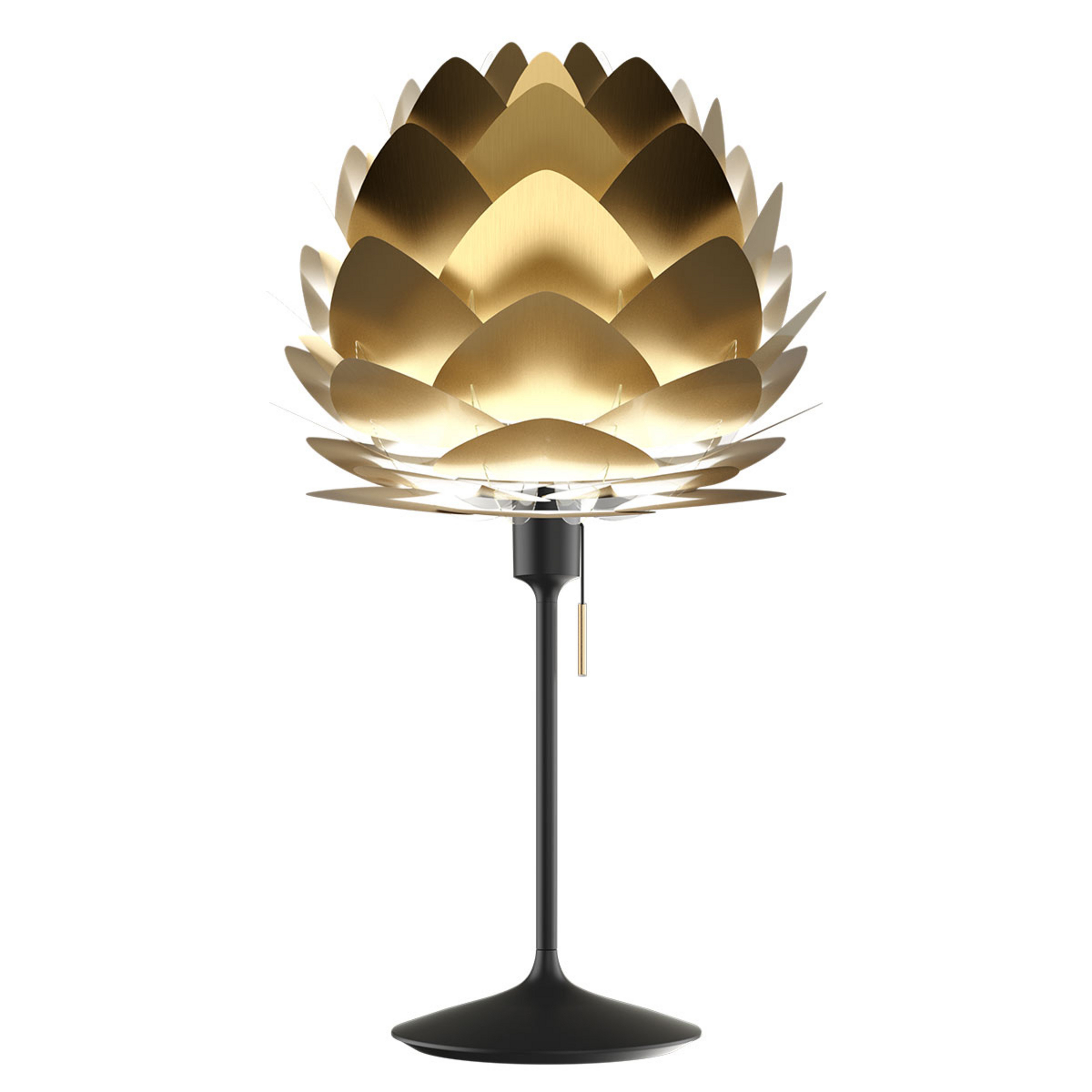 Manta Ray Bordslampa Black/Brass - UMAGE
