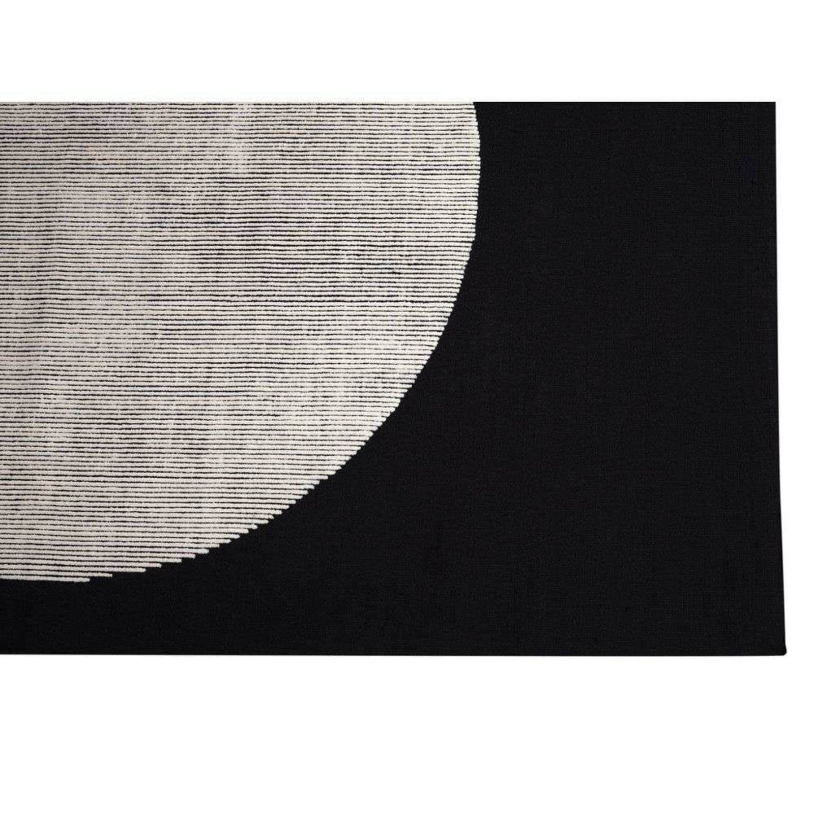 Disc Teppich 170x240 Black - Tom Dixon