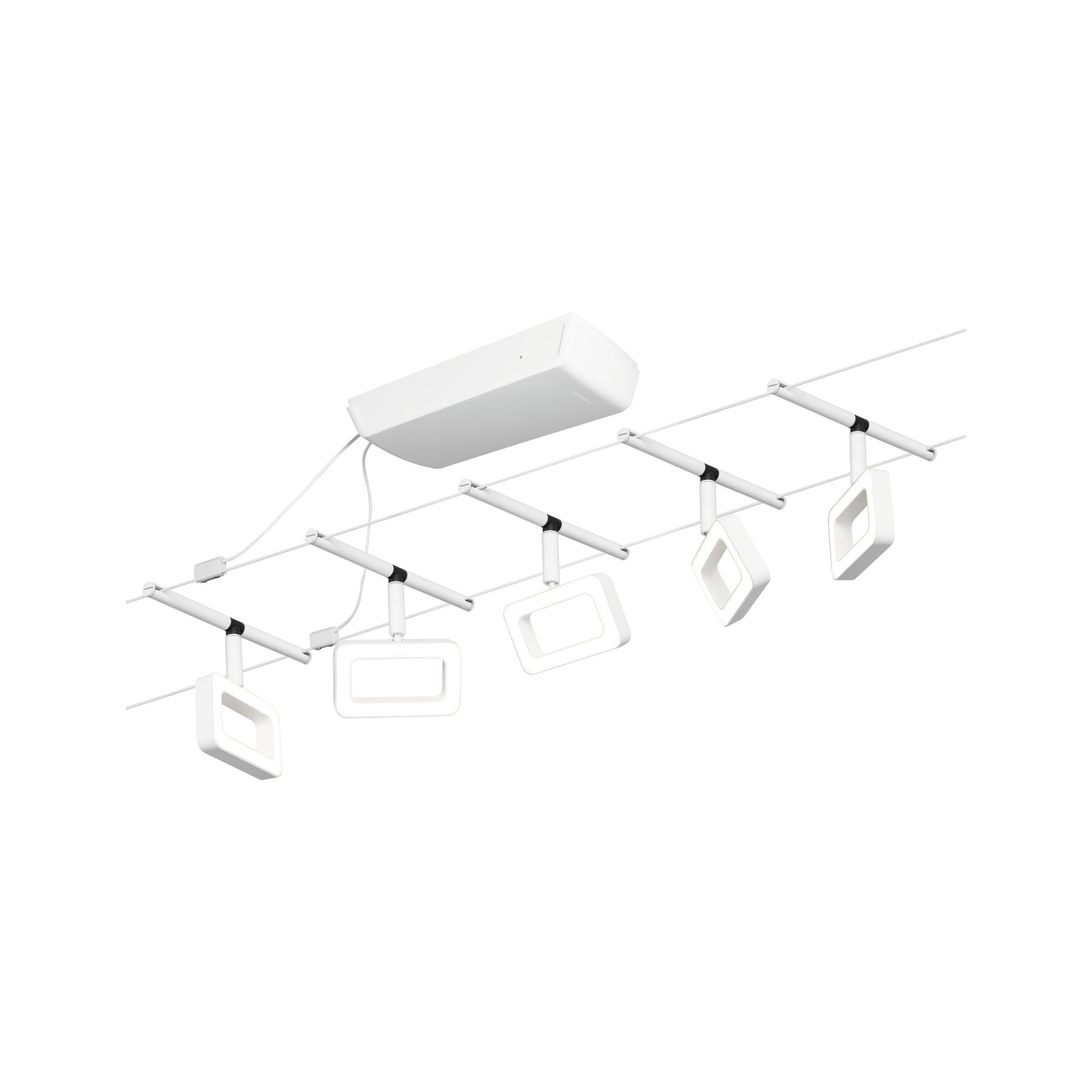 Paulmann Frame LED-wiresystem 5 lk, mat hvid
