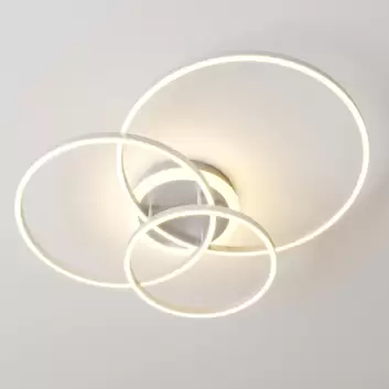 Quadratische LED-Deckenleuchte Zen Control - Color