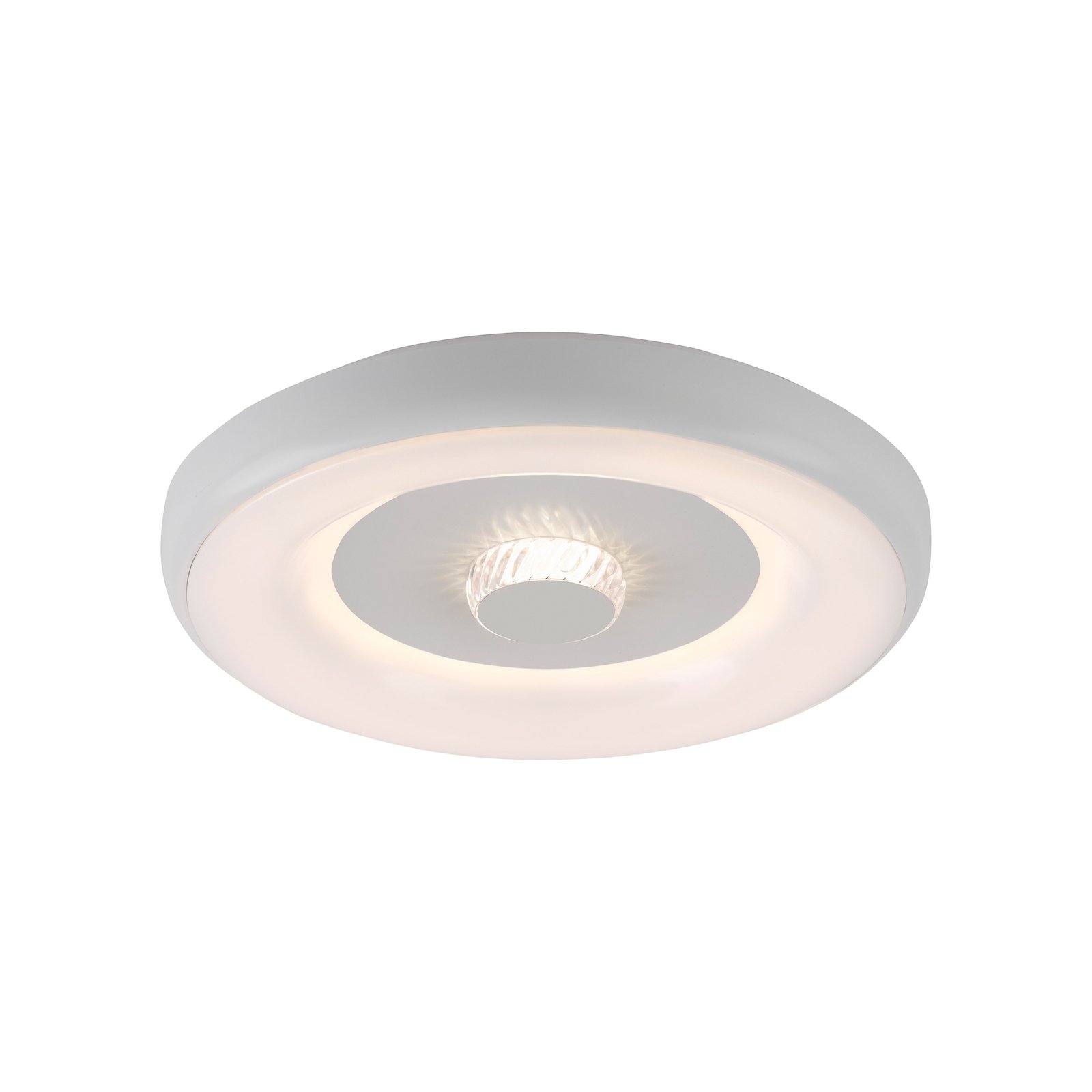 JUST LIGHT. Taklampe LOLAsmart Vertigo, hvit