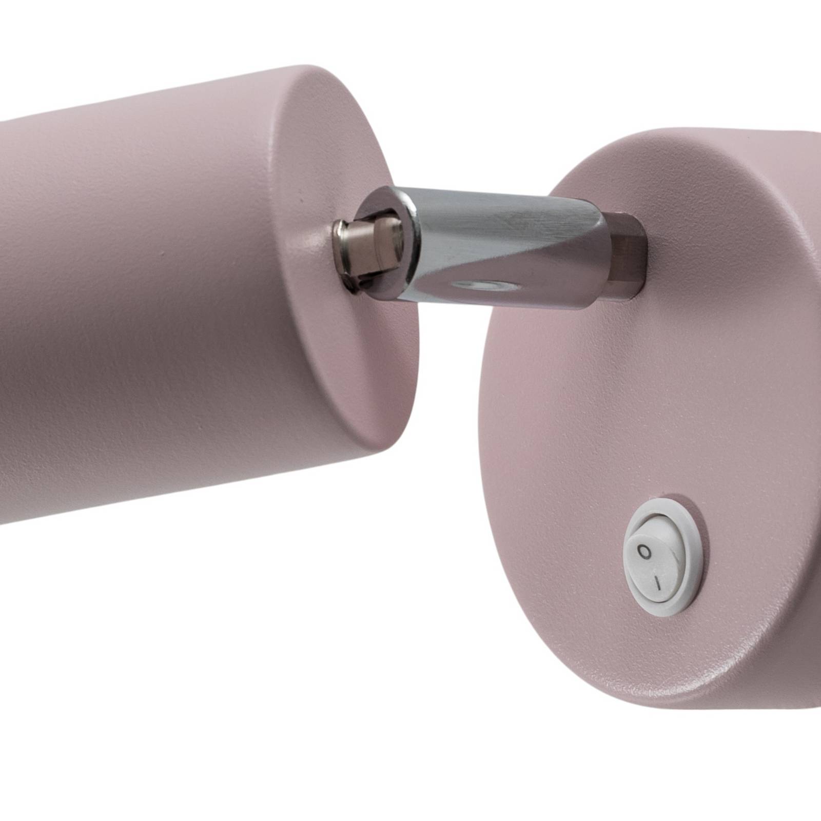 Wandstrahler Fun, rosa, 14 cm hoch, verstellbar, GU10 günstig online kaufen