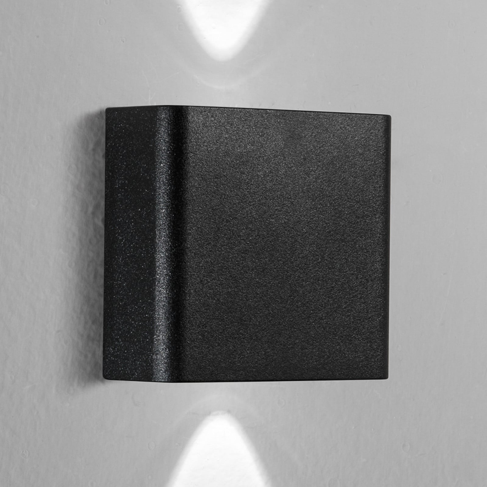 Intec Μαύρο Λάμπα Led Εξωτερικού Χώρου Klein, Μαύρη, Πλάτος 11 Cm, Πλαστικό