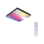 Paulmann Velora Rainbow Panel 30x30cm čierny RGBW