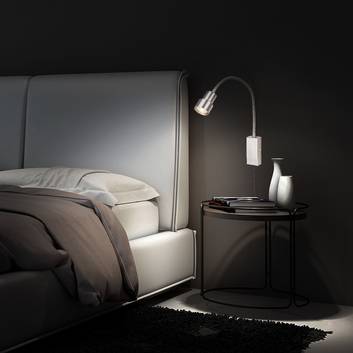 LED-væglampe Tusi med fleksibel arm touch funktion