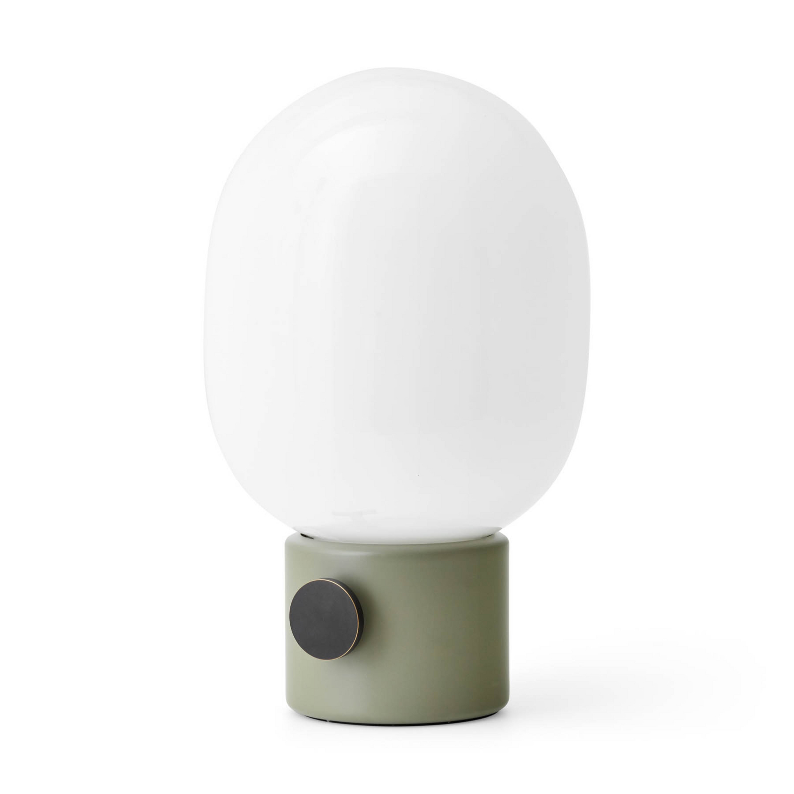 Menu JWDA bordslampa av stål, ammonitgrå