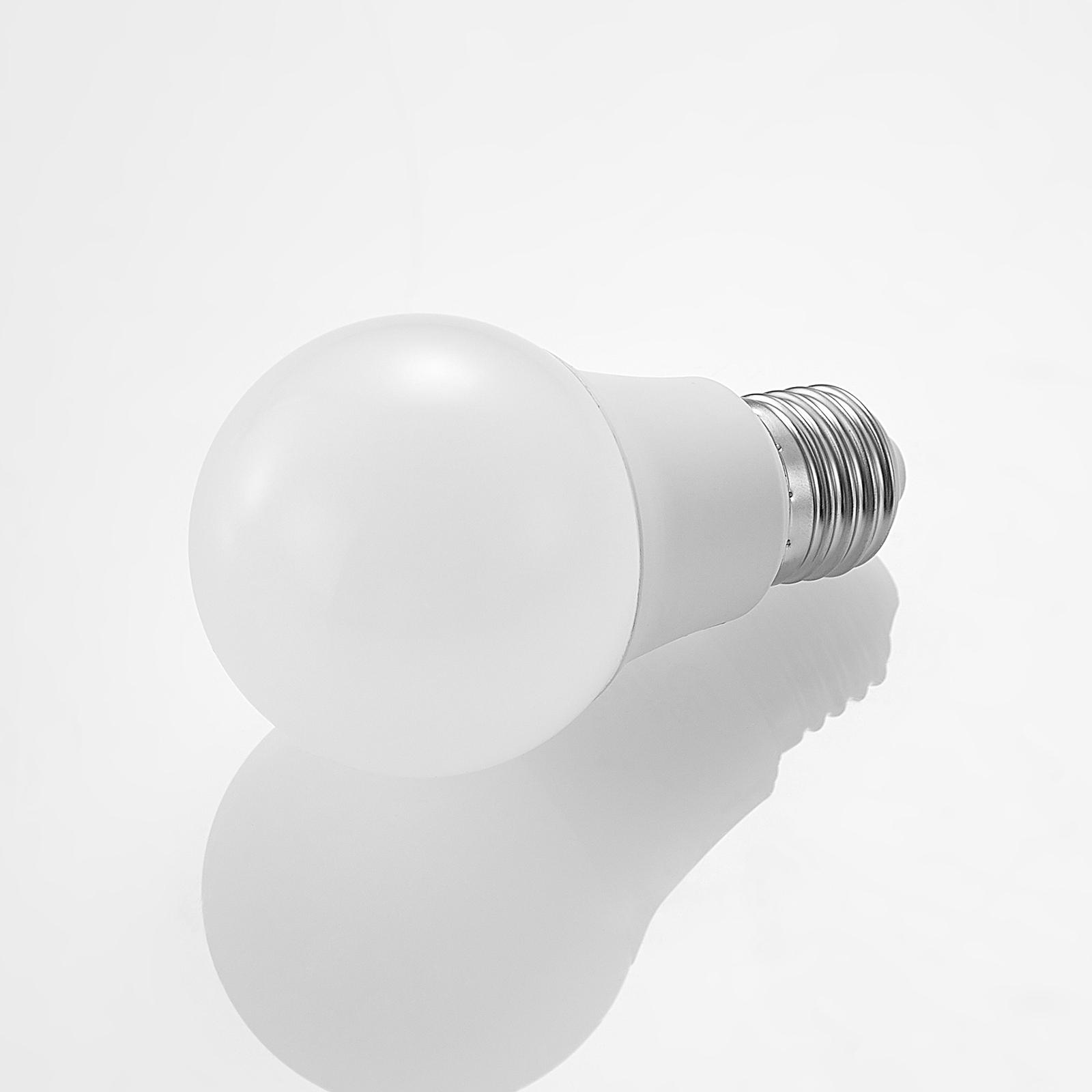 LED bulb E27 A60 8 W 3,000 K opal 3-pack