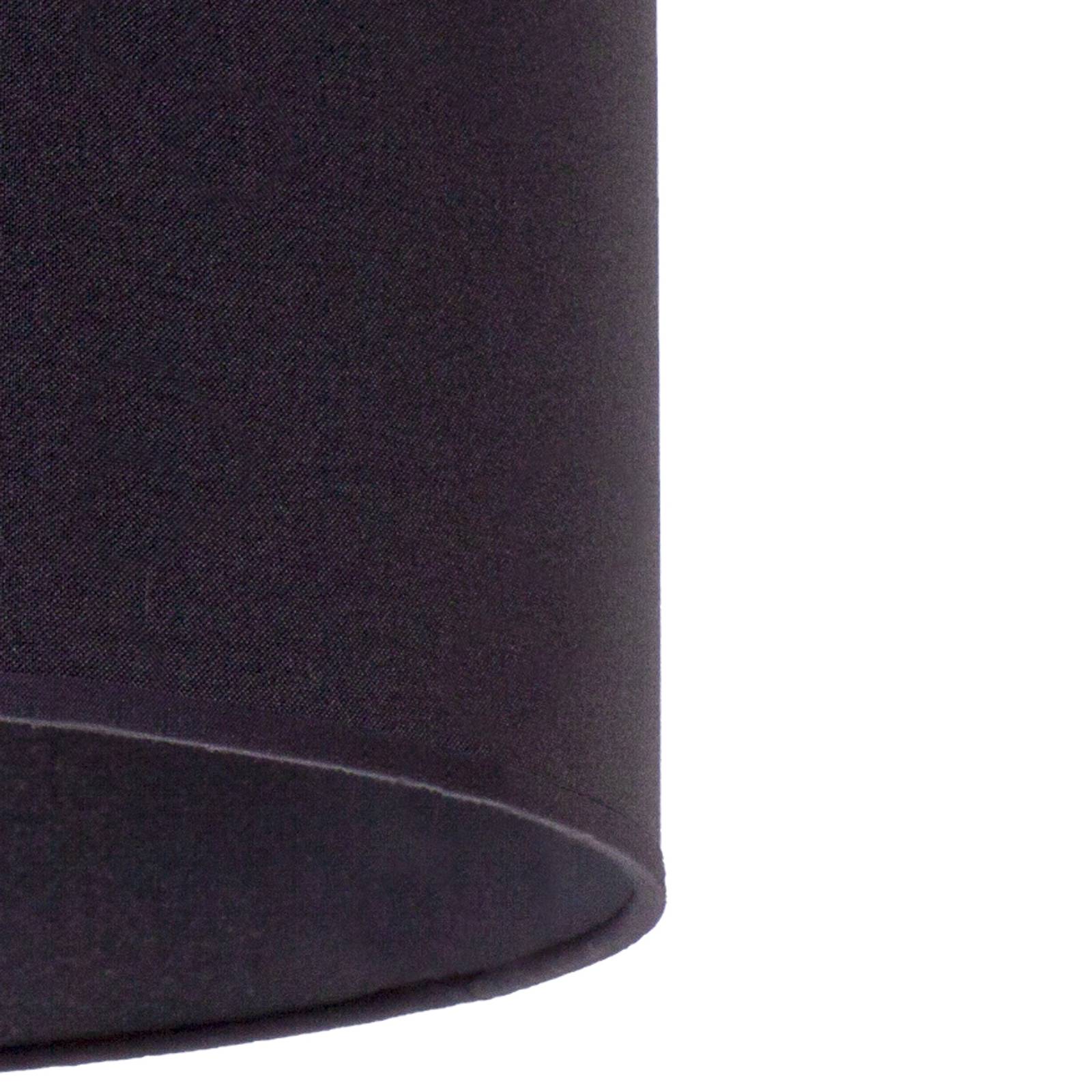 Levně Stínidlo na lampu Roller Ø 25 cm, černá