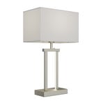 Sigurd Pöytävalaisin White/Nickel - Lindby