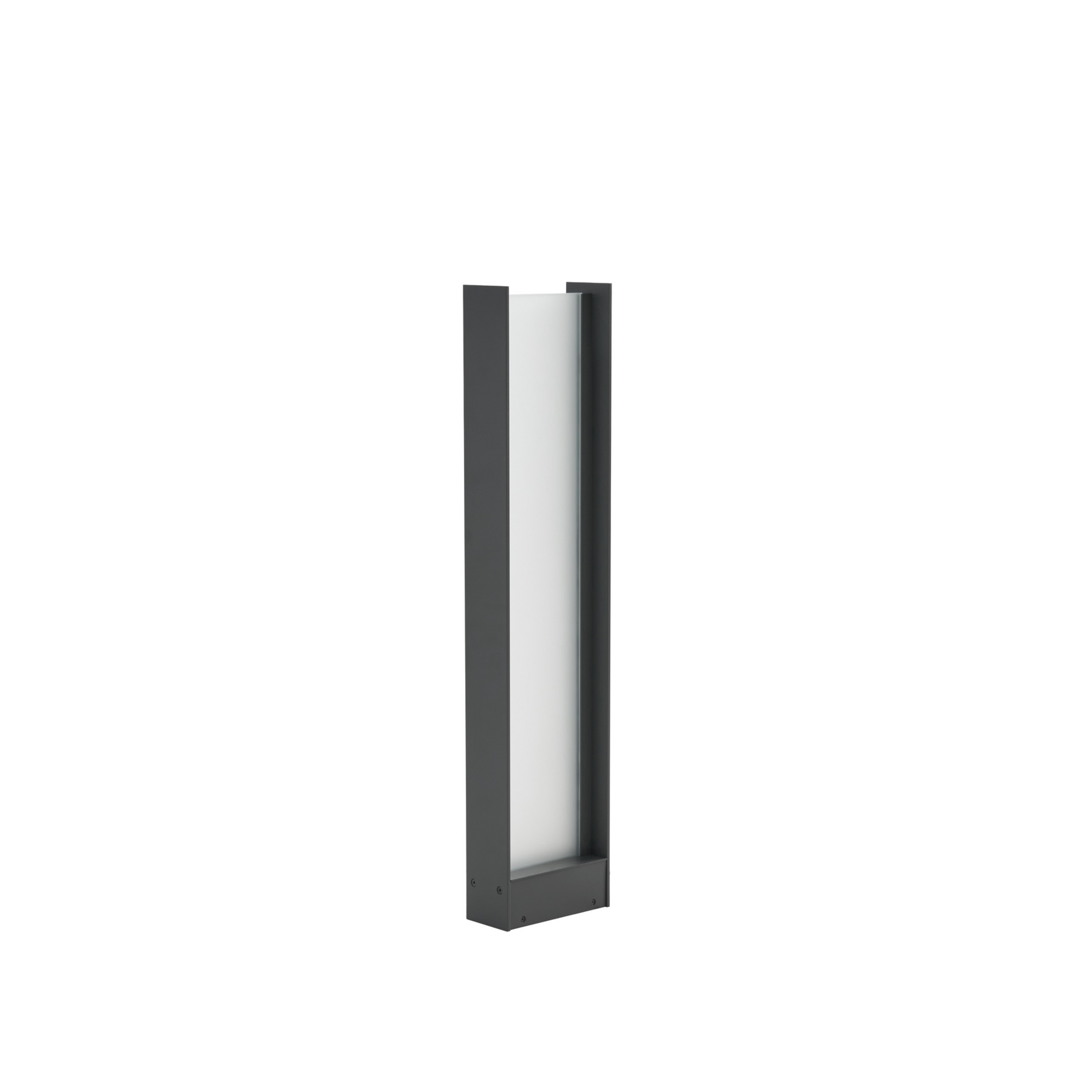 Bornă luminoasă LED Selqa pentru iluminatul căilor de acces, antracit, IP65,