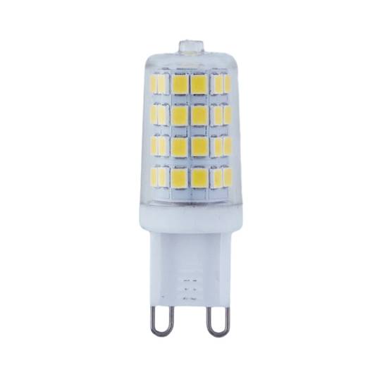 Lindby LED svetilka, G9, 3 W, prozorna, 4.000 K, 350 lm
