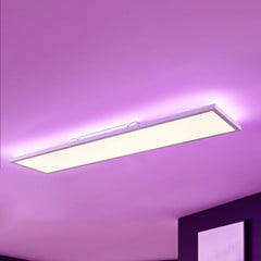 Pannello LED Brenda, 120 x 30 cm, CCT, telecomando