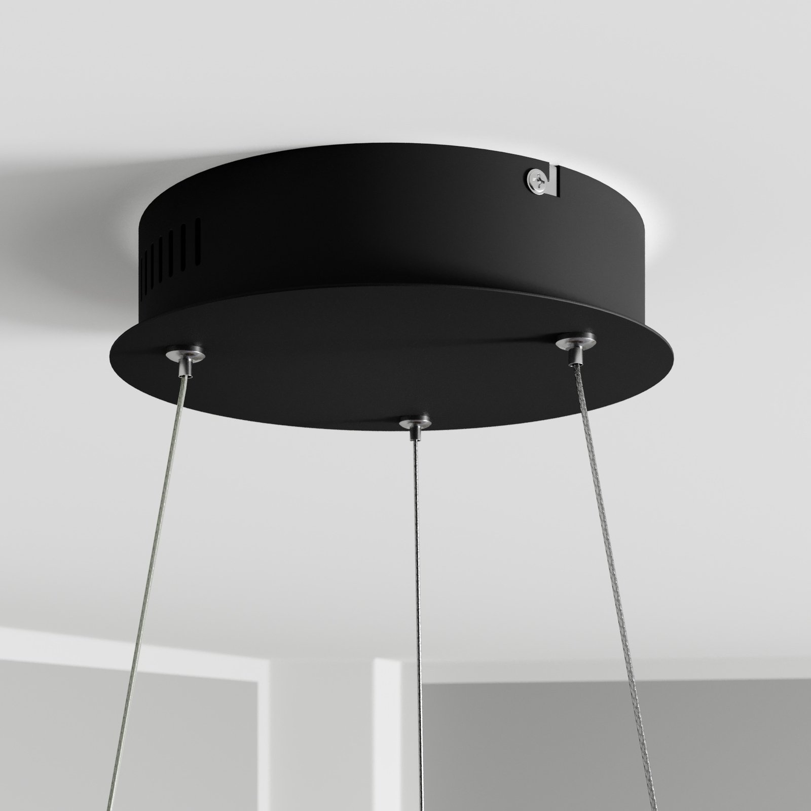 Davian LED Pendant Dim. Brass - Lindby