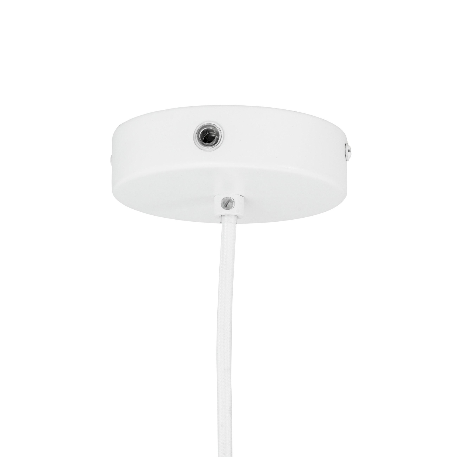 Dyberg Larsen hanglamp DL44, wit, metaal, Ø 45 cm