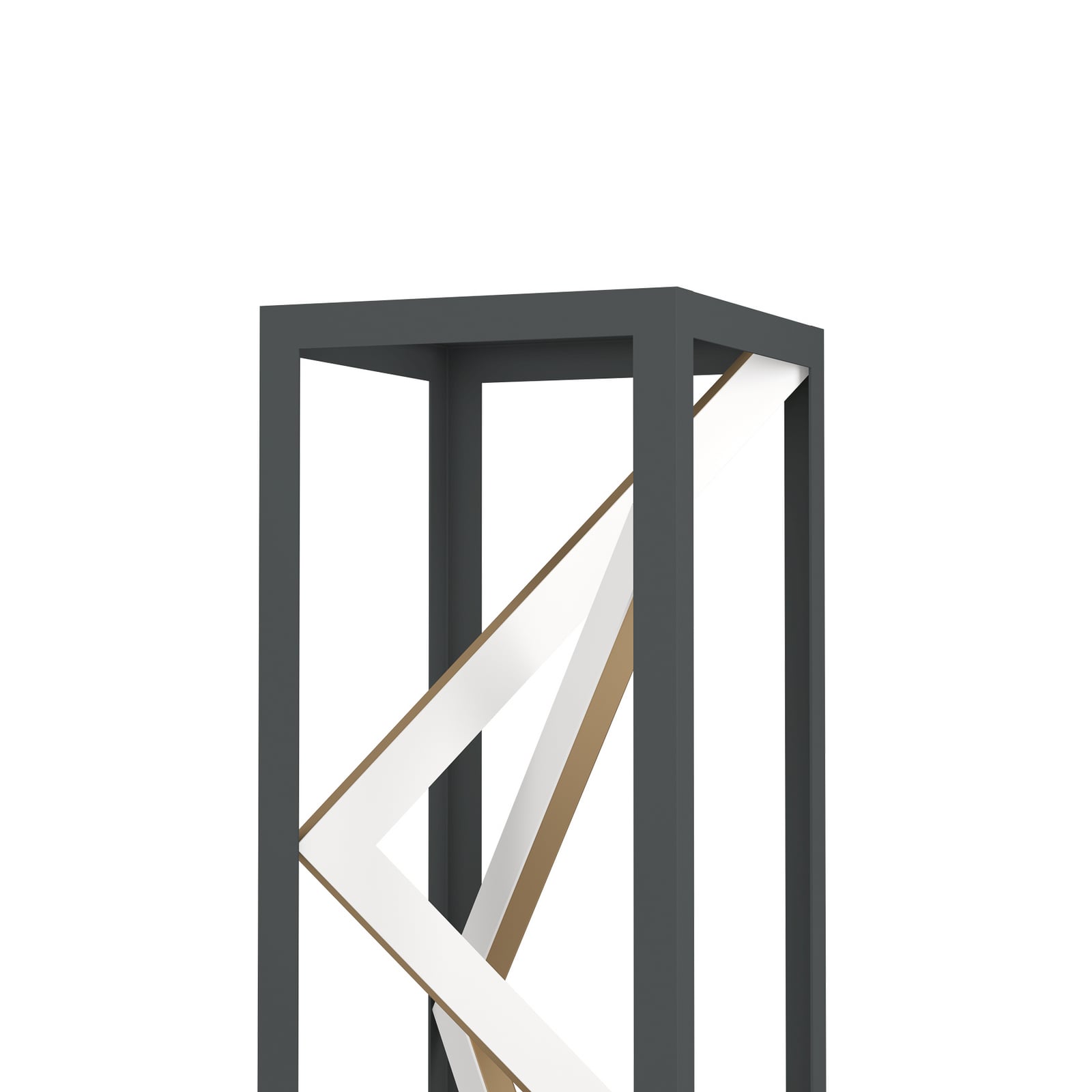 Stars of Light LED tafellamp Penela zwart/goud 43 cm CCT