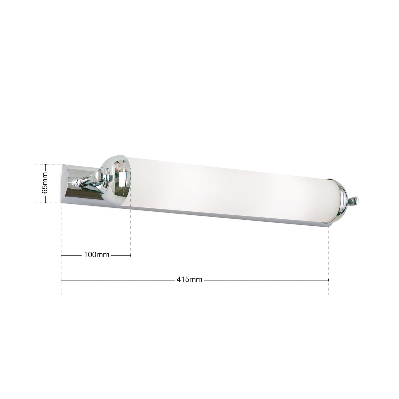 Llamativo aplique de pared Elida - 2 luces