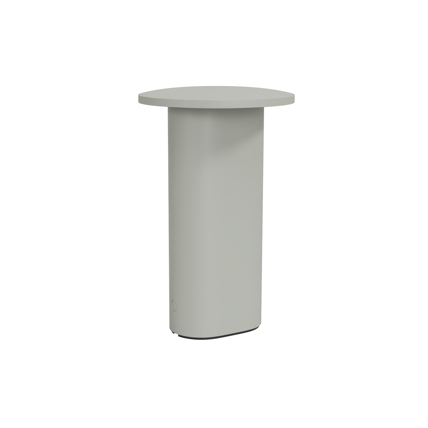 Solae LED rechargeable table lamp, grey aluminium, IP44 - Fritz Hansen