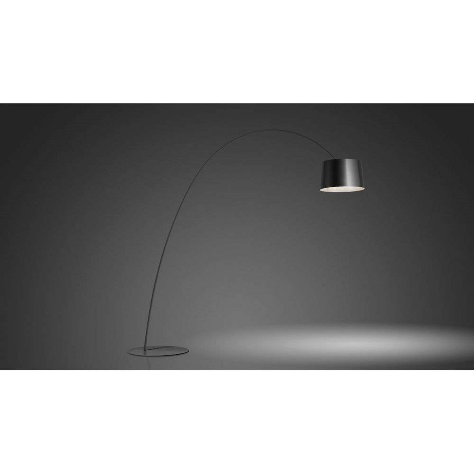 Twiggy Elle Gulvlampe MyLight Grafit Foscarini - Stue - Metal