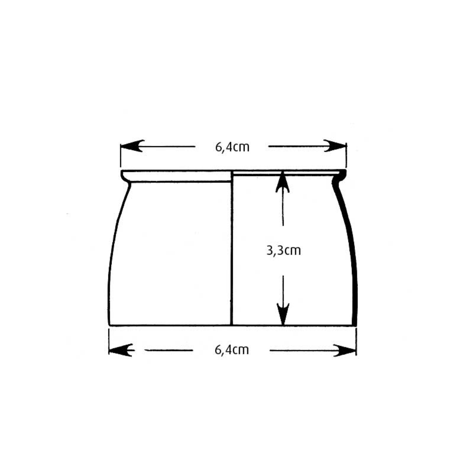 PH 2/1 Podtienenie Opál Glass - Louis Poulsen