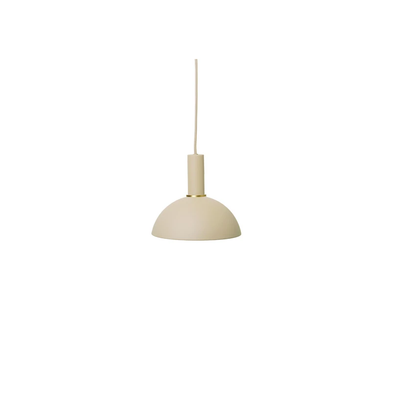 ferm LIVING – Collect Pendelleuchte Dome Low Cashmere