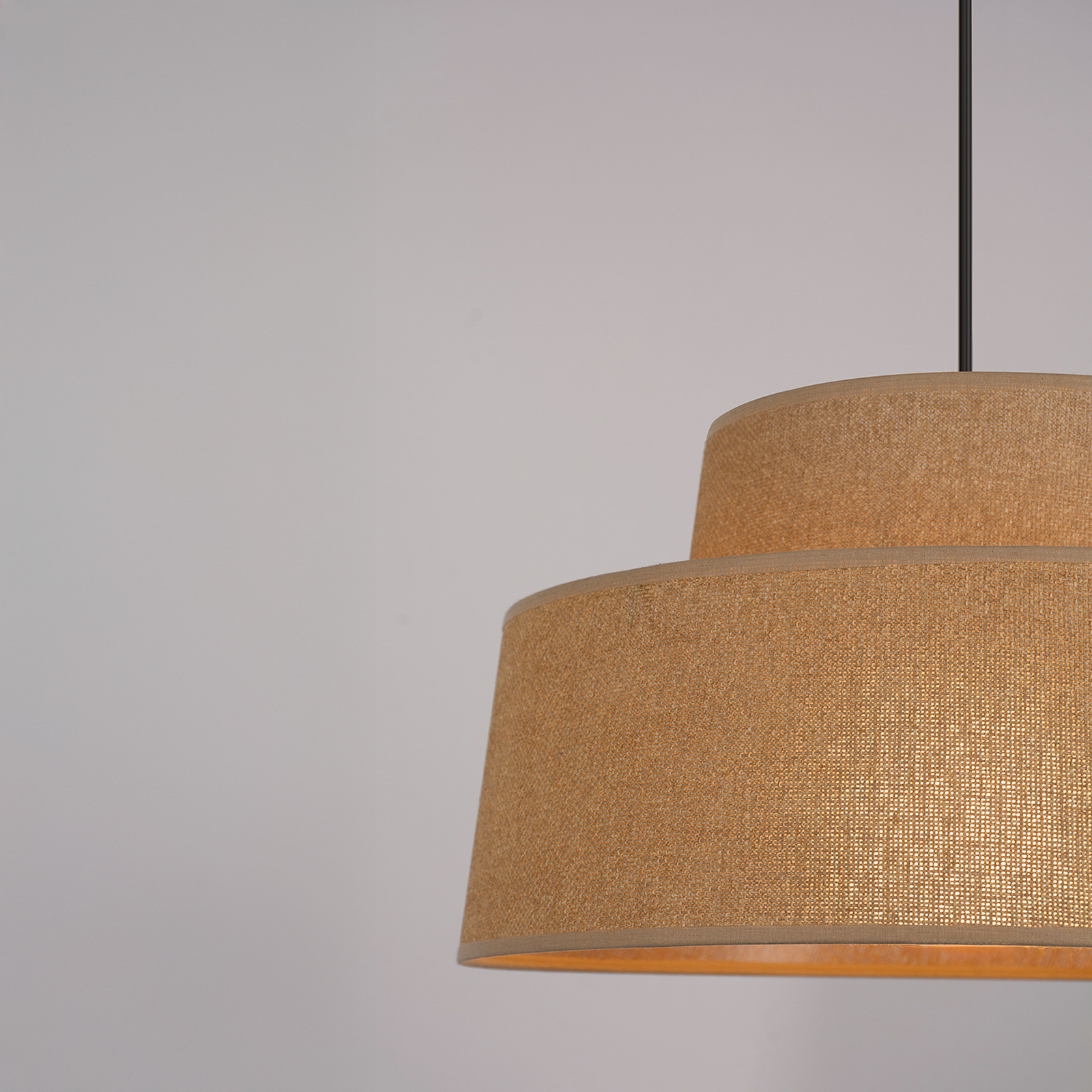 Luster-lampa Mallorka, Havana, Ø 38 cm, papir - Corep SAS