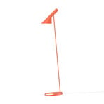 Louis Poulsen AJ design golvlampa, orange