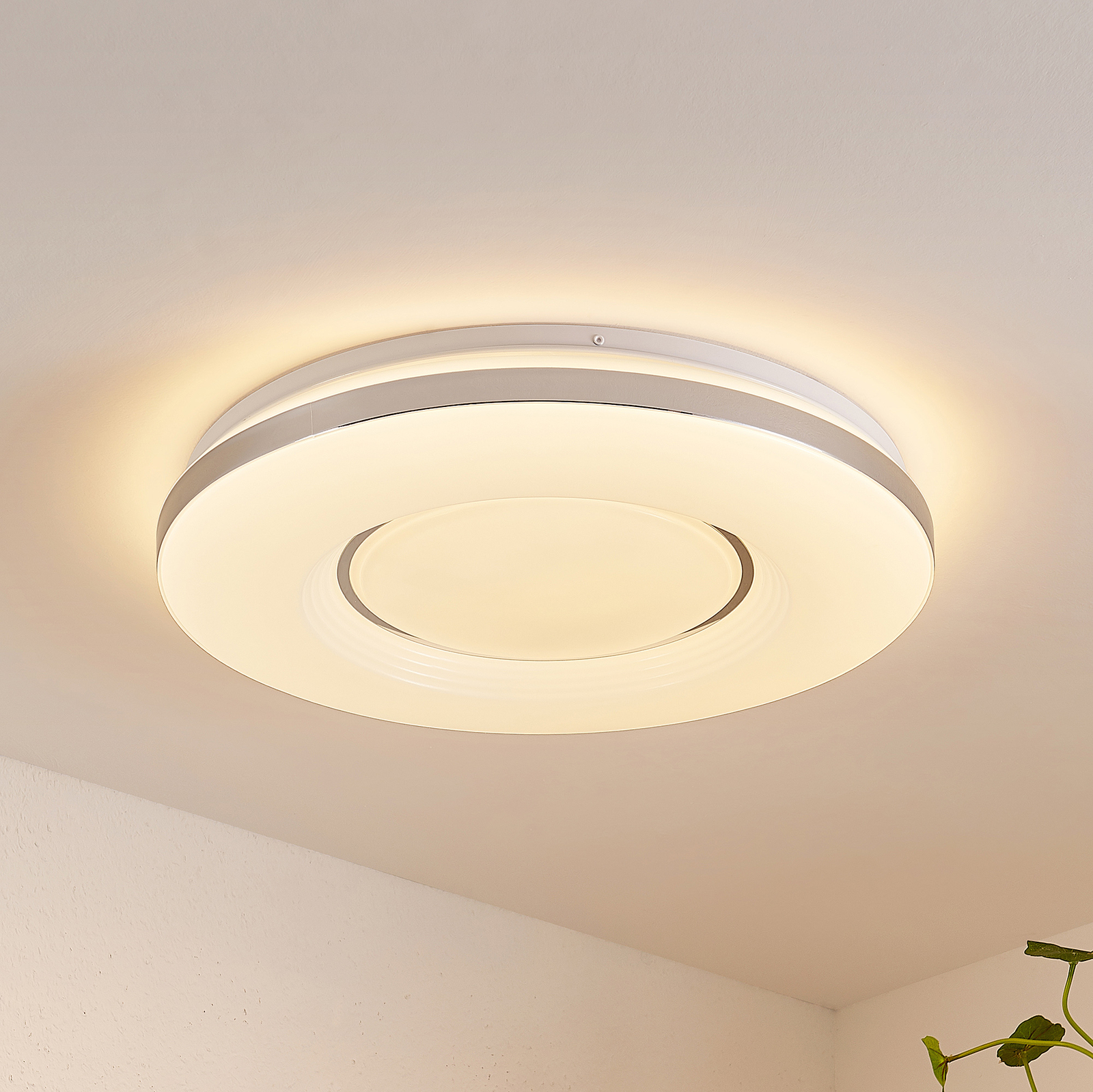 Lindby Robini LED-Deckenleuchte, CCT, dimmbar
