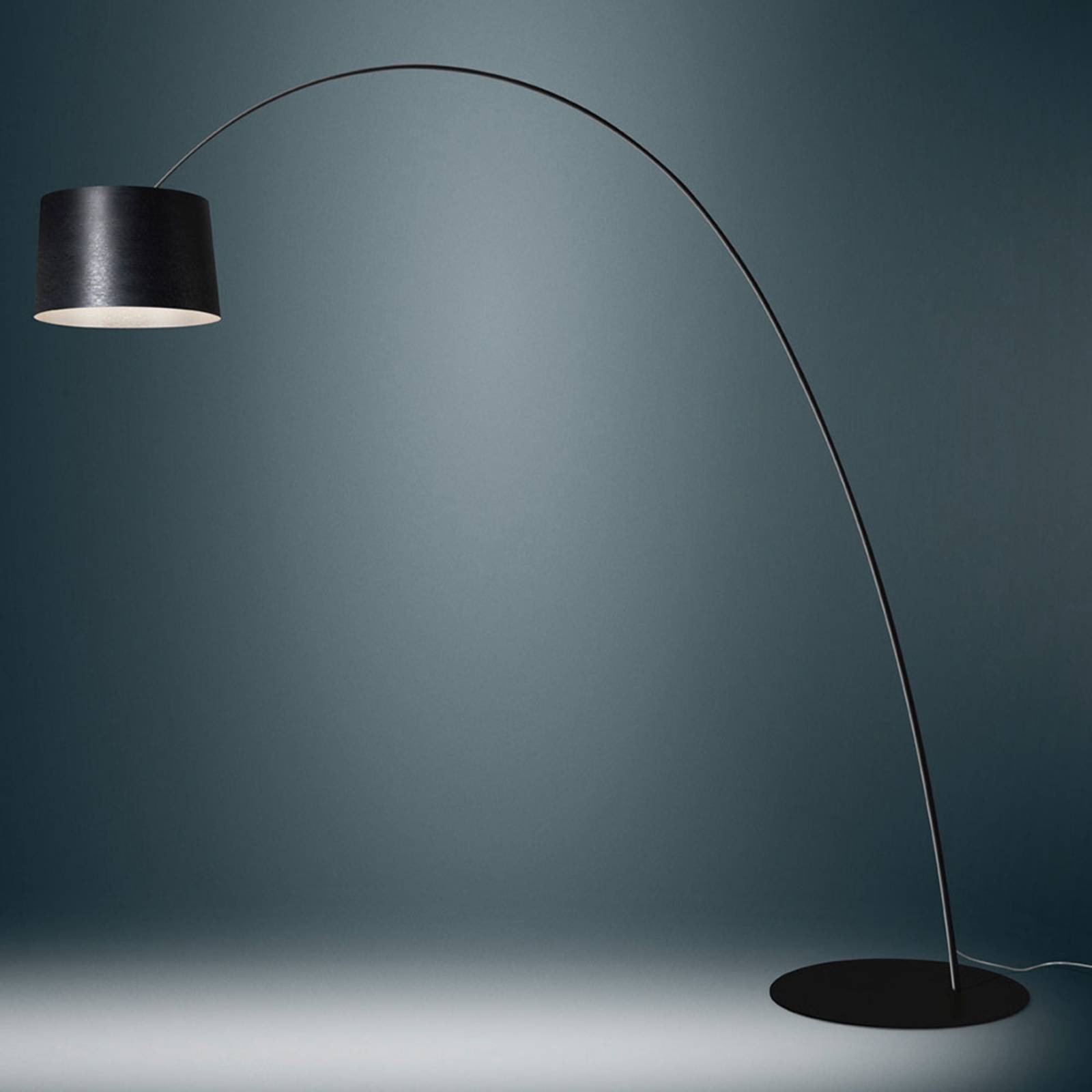 Foscarini Twiggy Elle lampa stojąca LED czarna