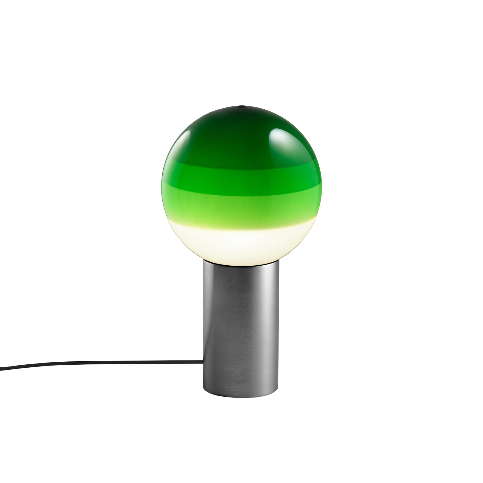 MARSET Dipping Light M lampe table vert/graphite