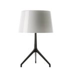 Lumiere XXL Asztali Lámpa Black Chrome/White - Foscarini