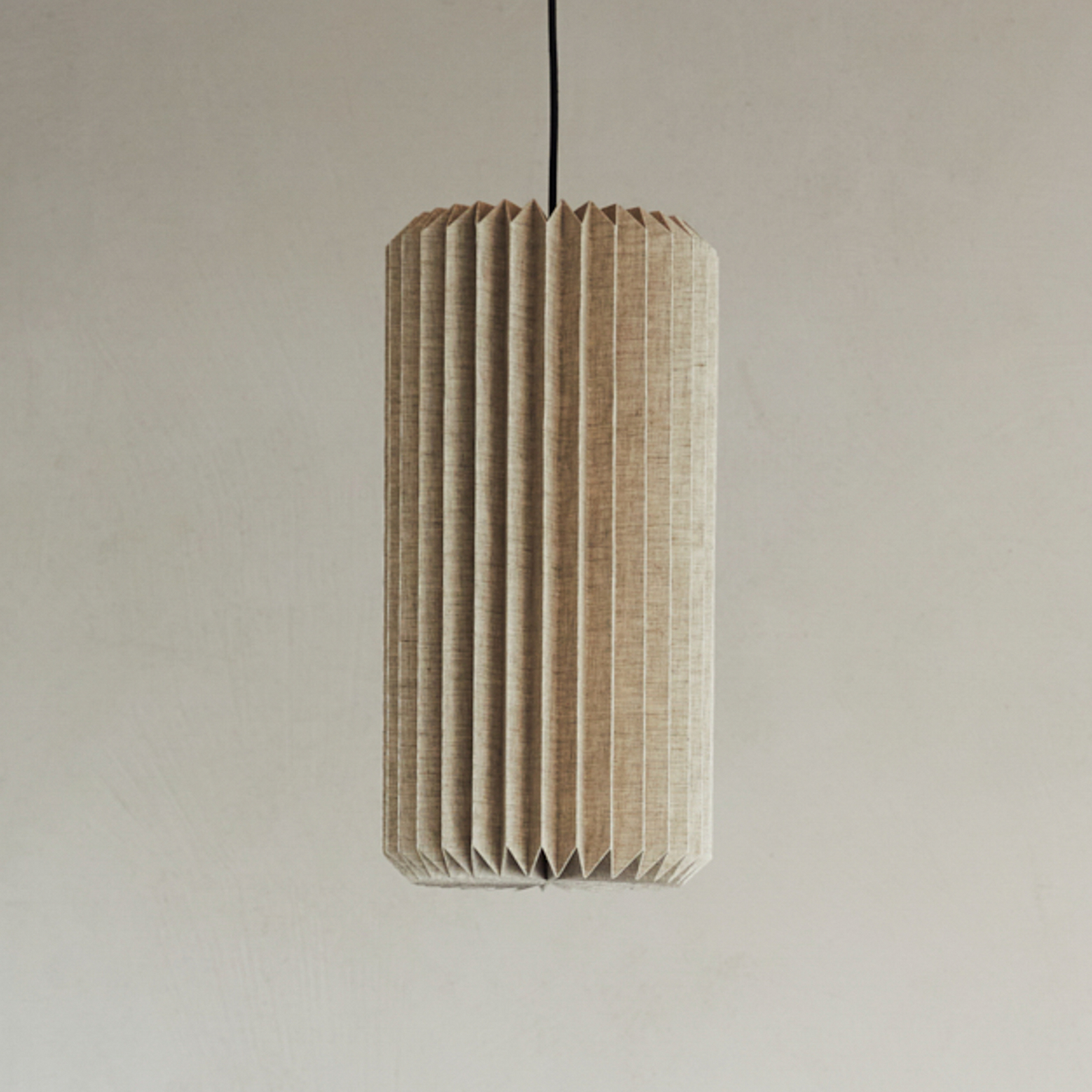 Alba Hängeleuchte, Ø 26 cm, natur, Leinen - Watt & Veke