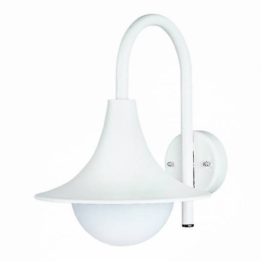 Elegant outdoor wall light 167, white Lights.ie