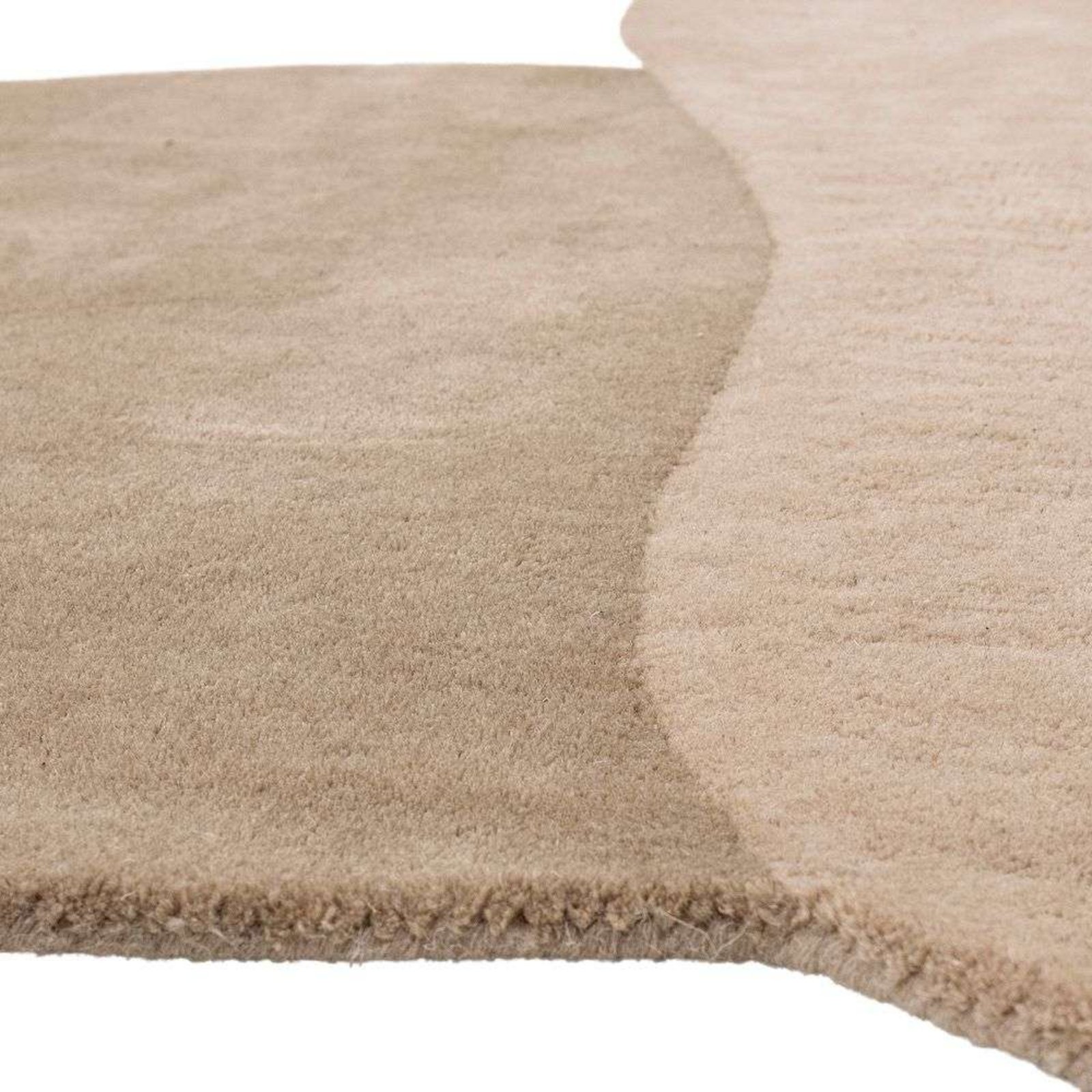 Denton Rug Brown/Wool - Bloomingville