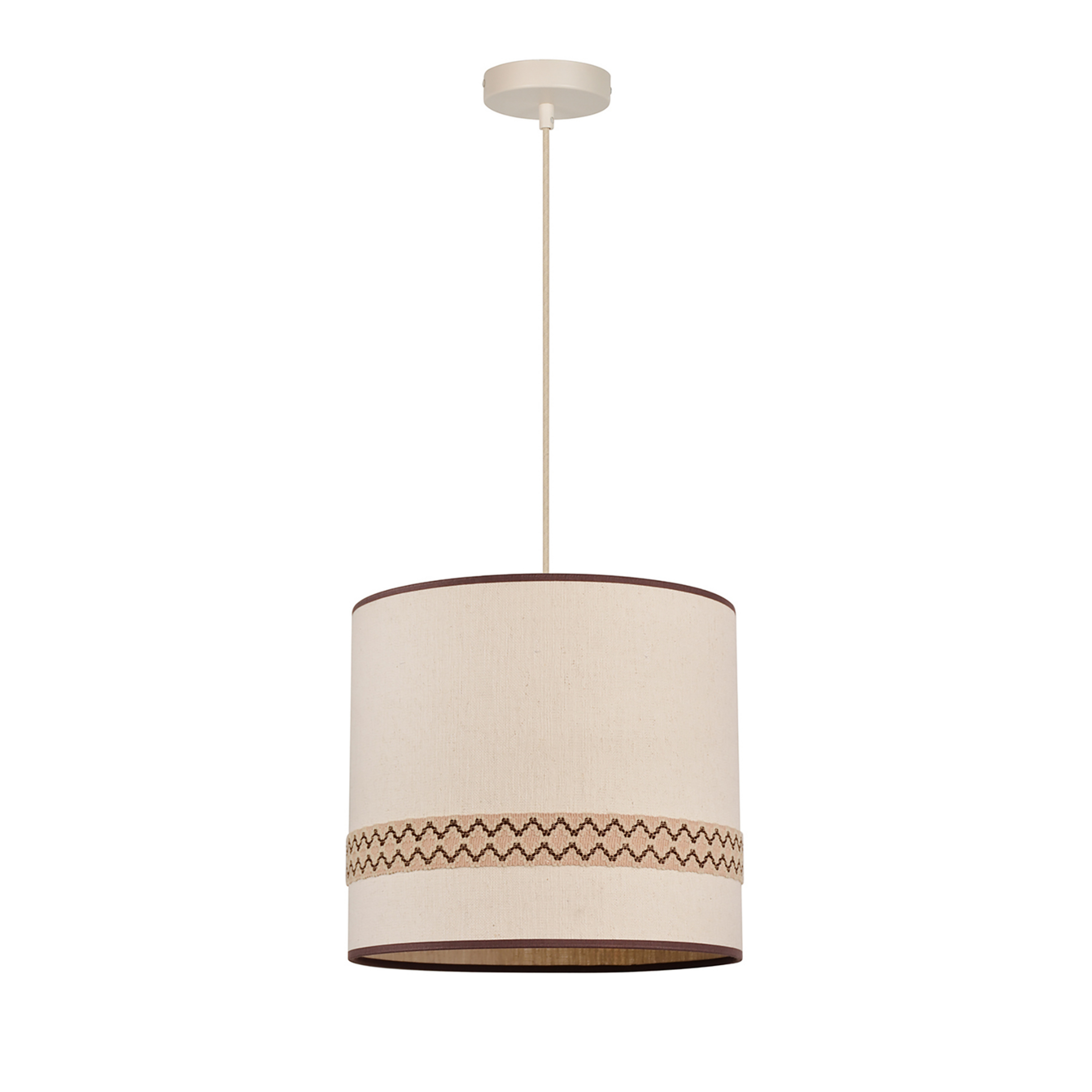 Jimmy hængelampe, Ø 35 cm, mønsterkant - MARKET SET