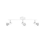 OSRAM Deckenstrahler, weiß, 3-flg., Metall, GU10-LED 927 dim