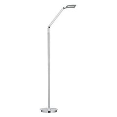Lámpara de arco LED Evolo CCT, níquel mate/cromo