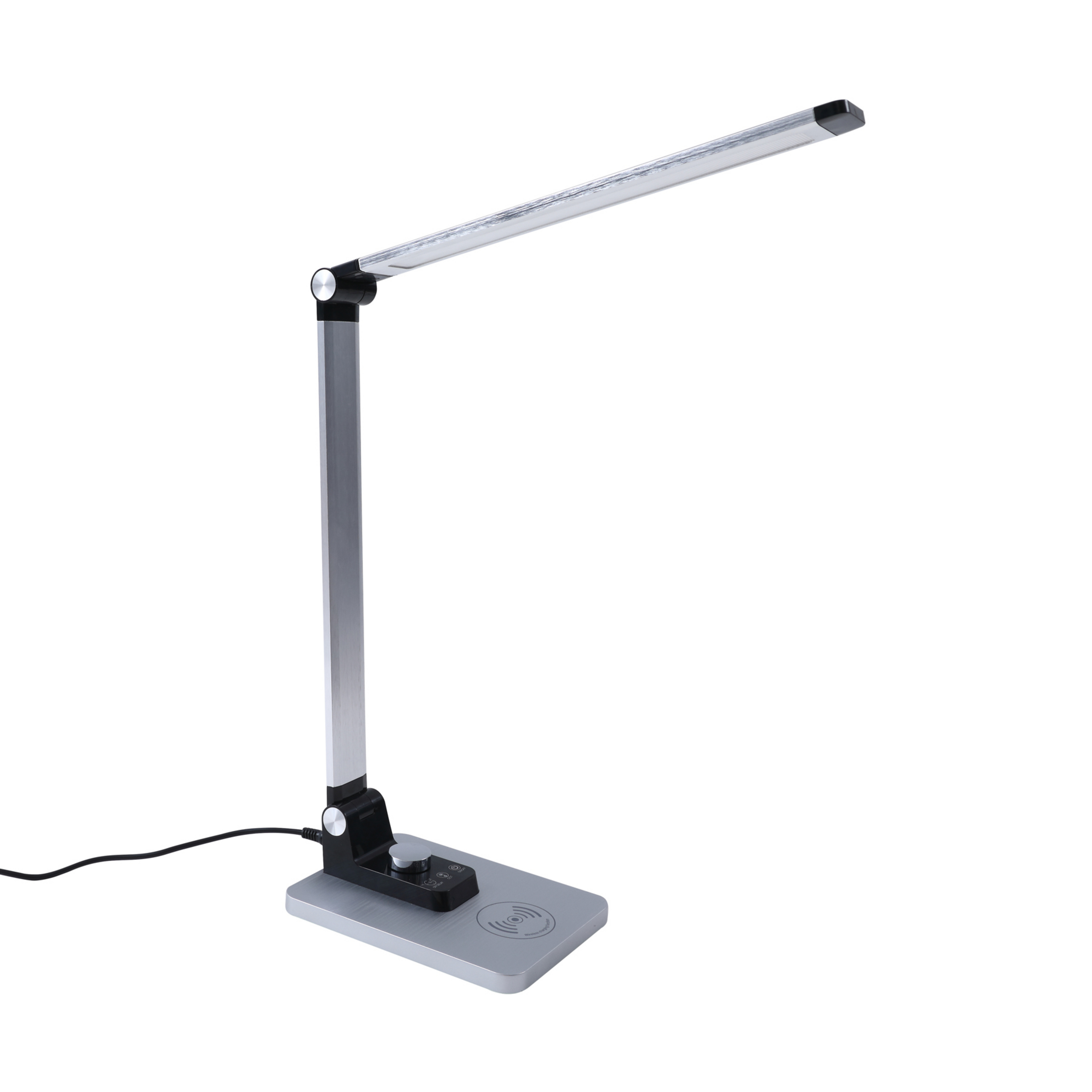Valtaris LED Candeeiro de Mesa CCT Silver/Black - Lindby